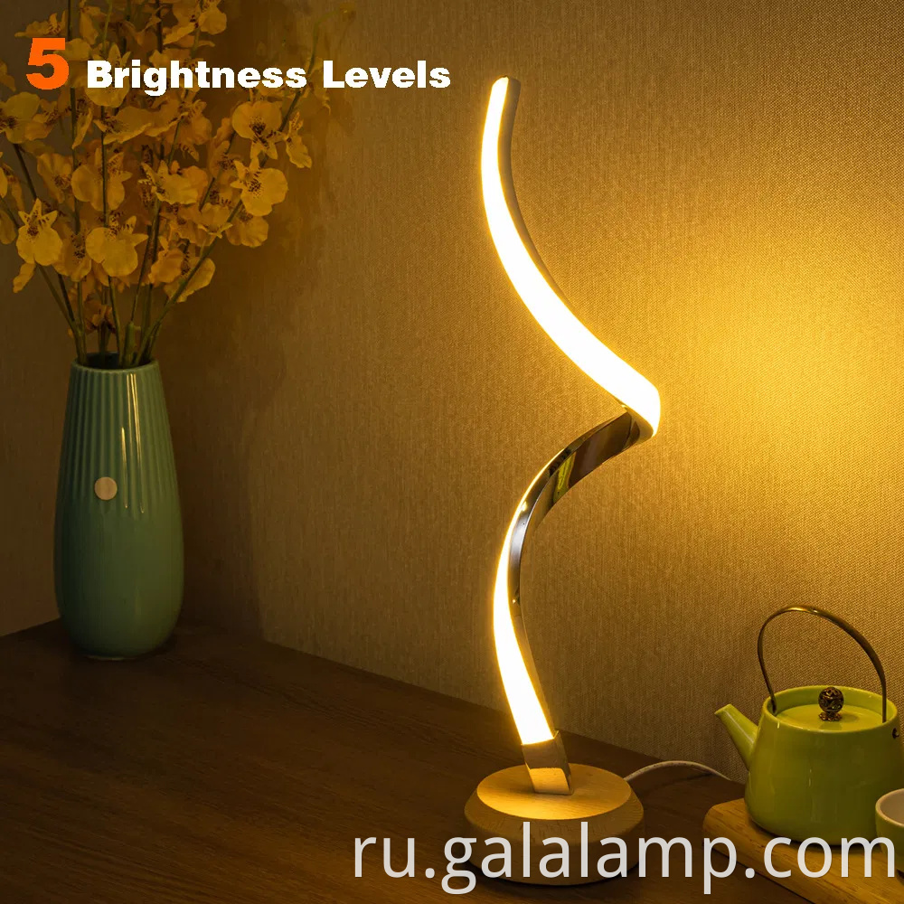 RGB красочная светодиодная ночная лампа настольной лампы лампы